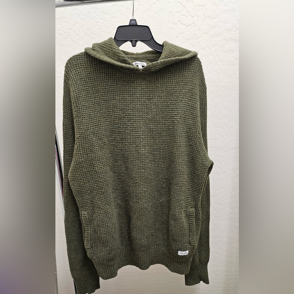 Olive Green Men's Sweater - Banks Journal